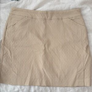Elegant Tan Women's Skort